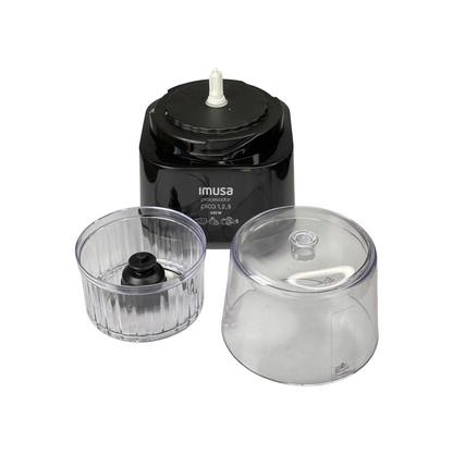 Procesador Pica 1, 2, 3 negro 650w de Imusa - Pa´la house