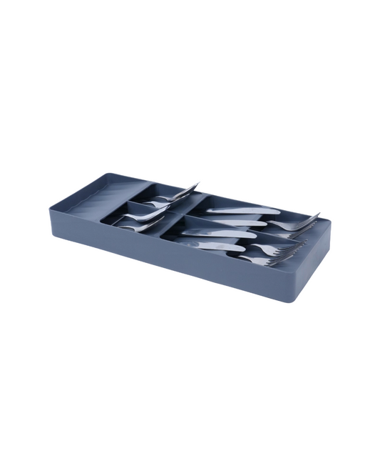Organizador de cubiertos, gris.