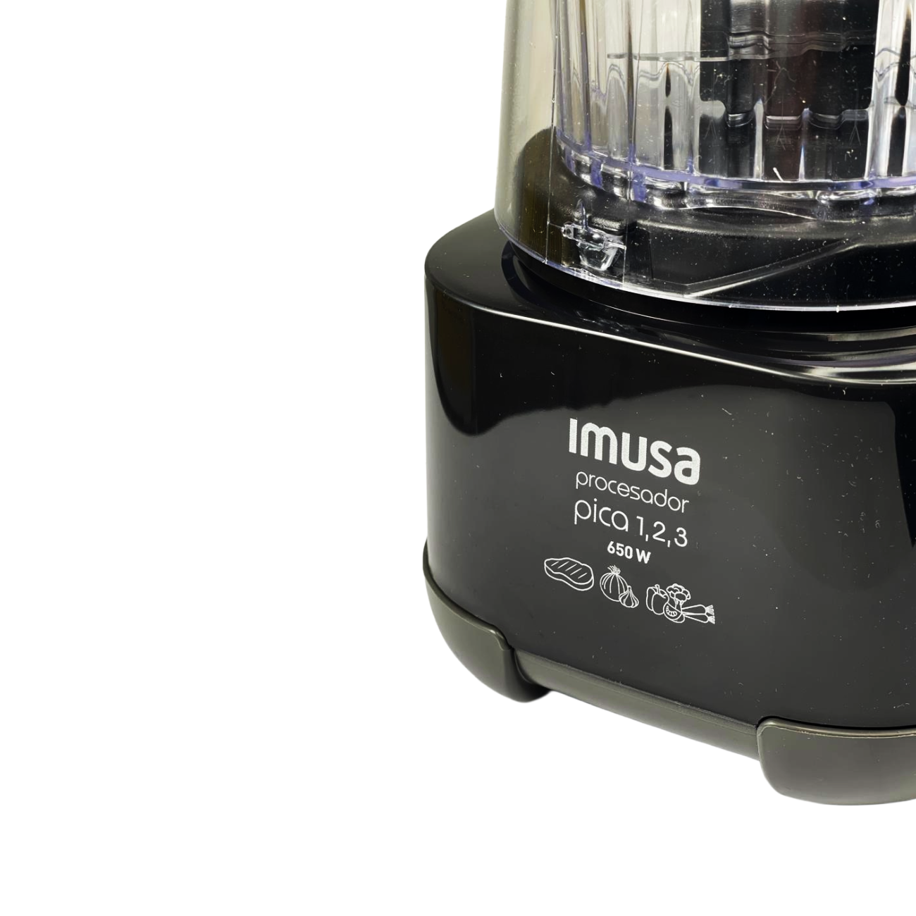 Procesador Pica 1, 2, 3 negro 650w de Imusa - Pa´la house