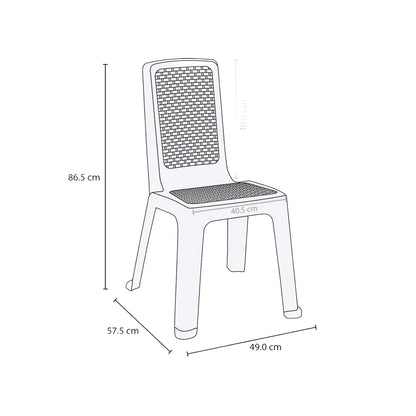 Silla Eterna sin brazos de Rimax. - Pa´la house