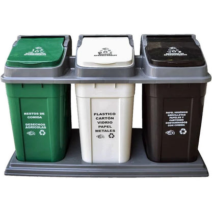 Punto ecológico de 40 litros plástico.