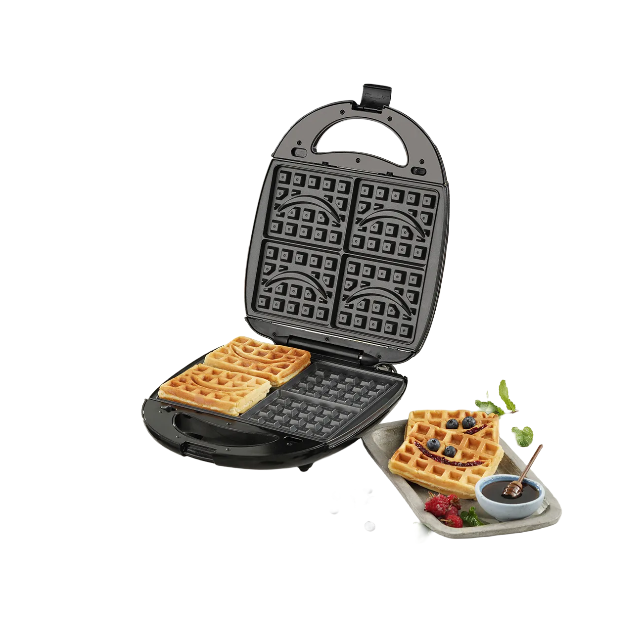 Sanduchera de 4 puestos multifuncional de Universal