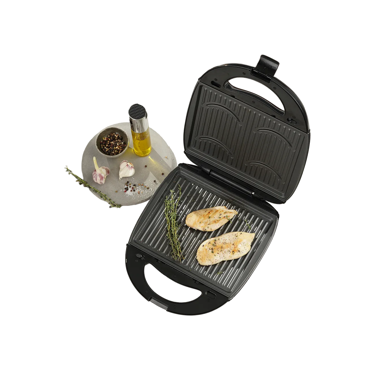 Sanduchera de 4 puestos multifuncional de Universal