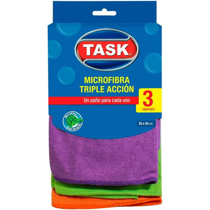 Set x 3 paños de microfibra Task - Pa´la house
