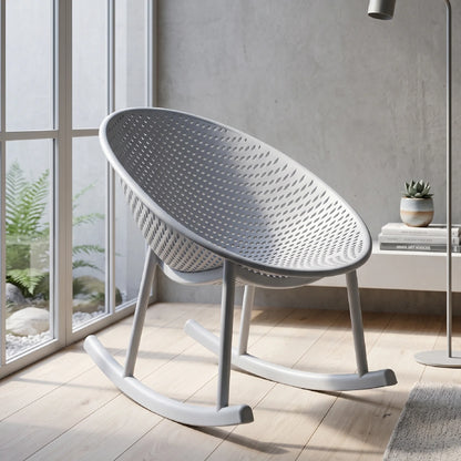 Silla mecedora OVO de Colplast