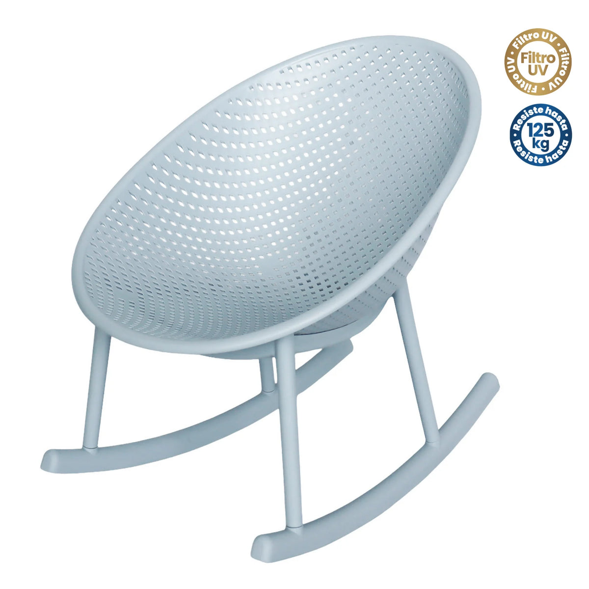 Silla mecedora OVO de Colplast