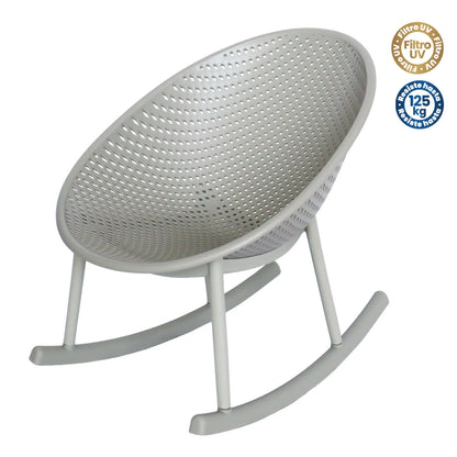 Silla mecedora OVO de Colplast