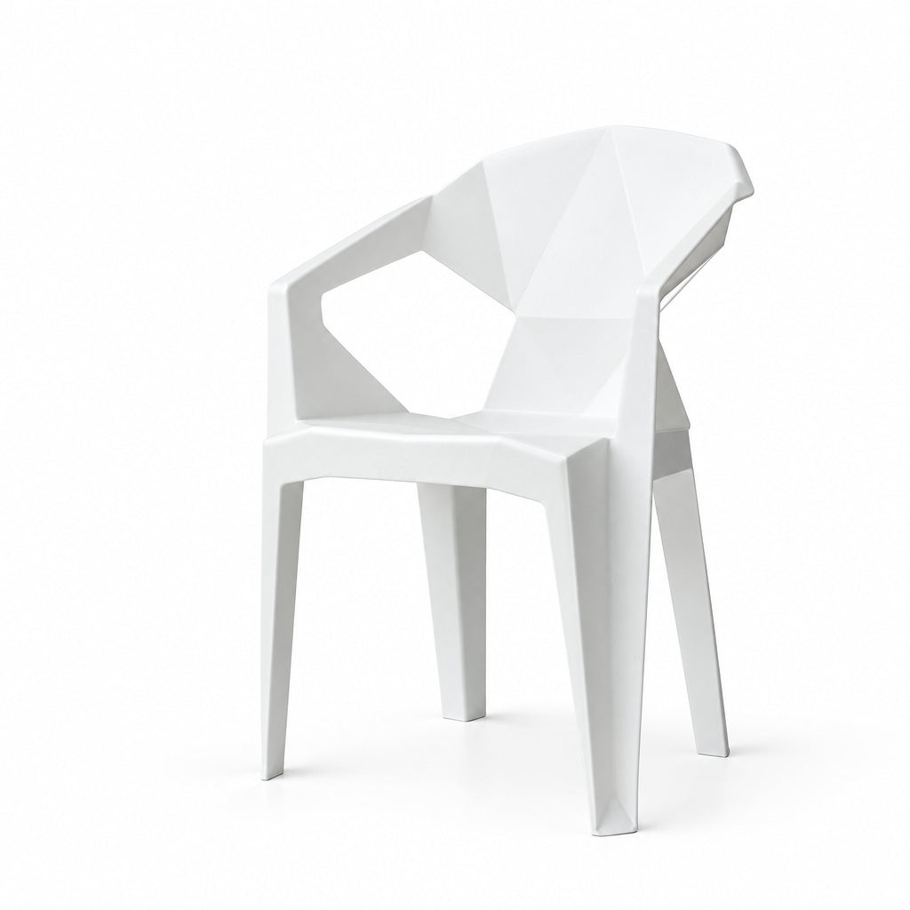 Silla Geométrica con brazos