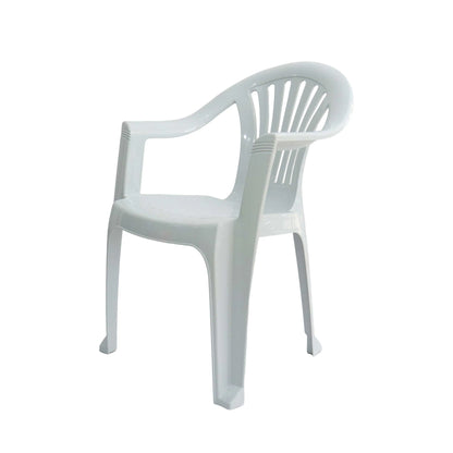 Silla Oasis con brazo y espaldar lineal de Colplast. - Pa´la house