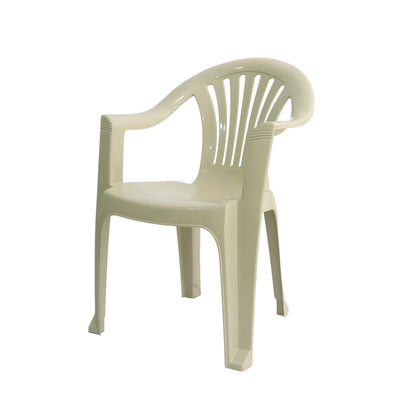 Silla Oasis con brazo y espaldar lineal de Colplast. - Pa´la house