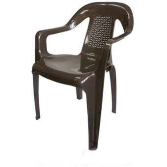 Silla Oceanía con brazos peletizada de Colplast. - Pa´la house