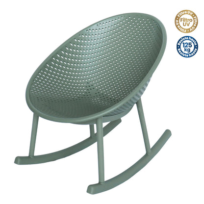 Silla mecedora OVO de Colplas