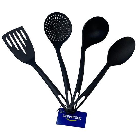 Set x4 utensilios de cocina de Universal.