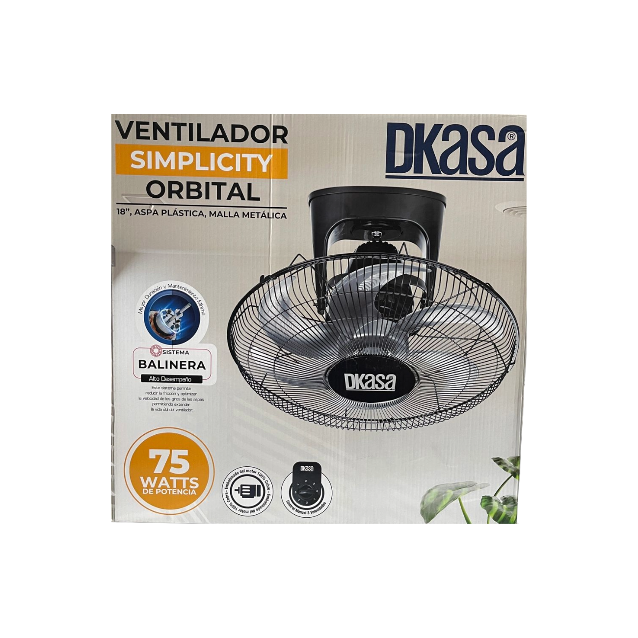 Ventilador Orbital Simplicity 18´´ Dkasa - Pa´la house