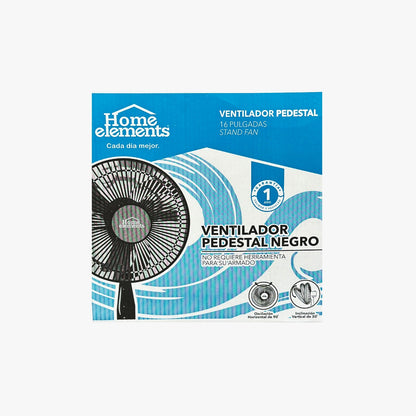 Ventilador de pedestal de 16 pulgadas de Home Elements
