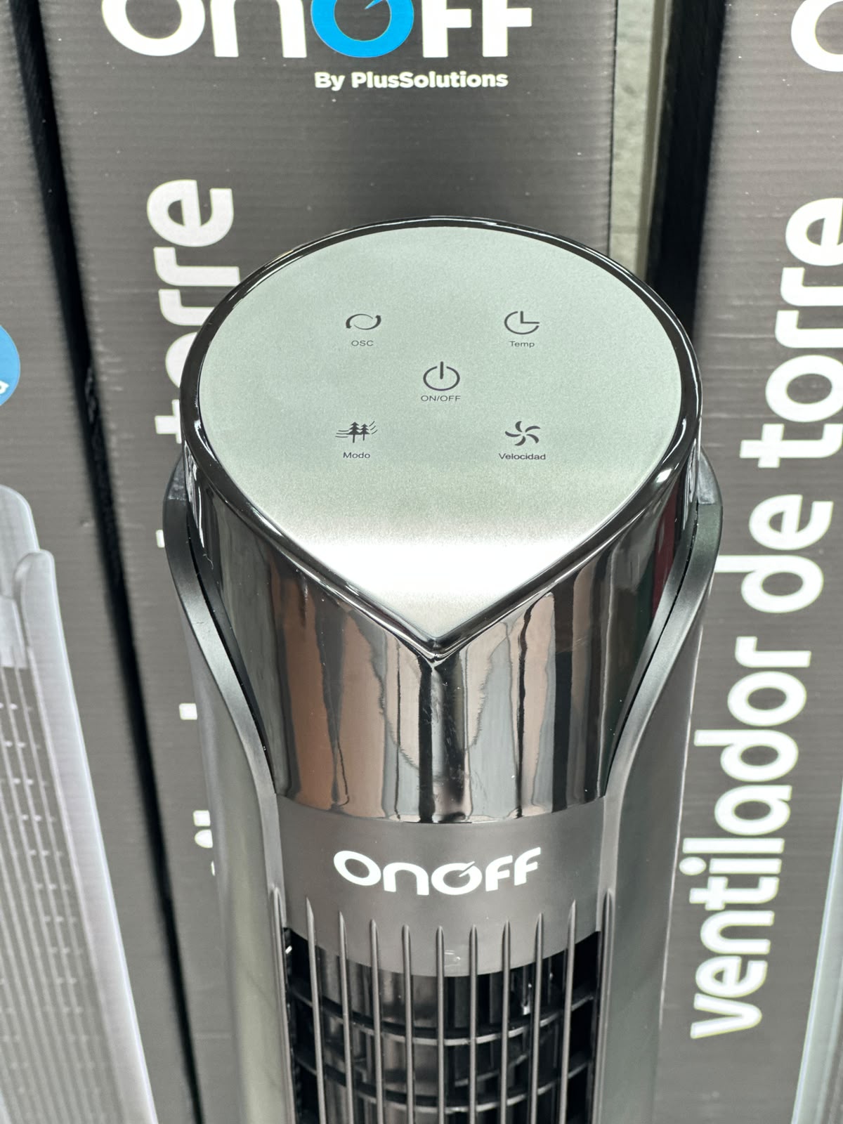 Ventilador de torre con control de 1mt OnOff