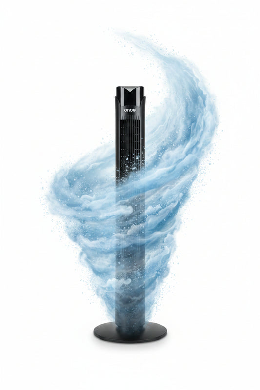 Ventilador de torre con control de 1mt OnOff