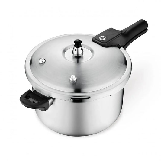 Olla a presión en acero inoxidable de 4.2 litros marca Home Elements - Aplica envío gratis a ciudades capitales.