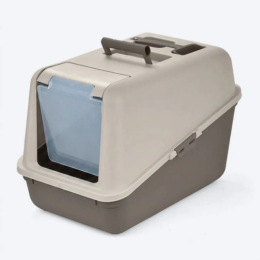 Arenero con puerta para Gato Taupe de Rimax