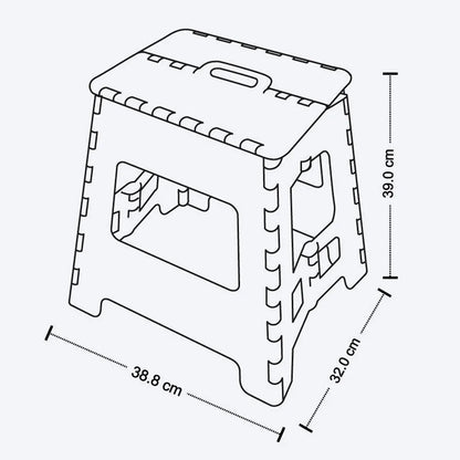 Butaco Plegable Grande Rimax – Resistente, Práctico y Portátil - Pa´la house