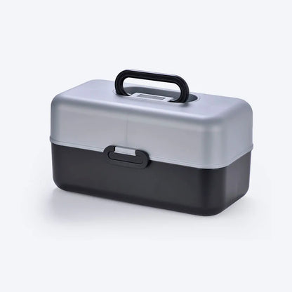 Caja Vanity Star Negra - Gris Metalizado de Rimax