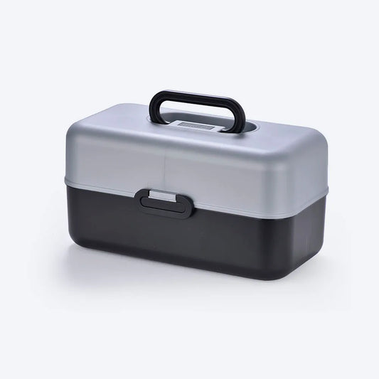 Caja Vanity Star Negra - Gris Metalizado de Rimax