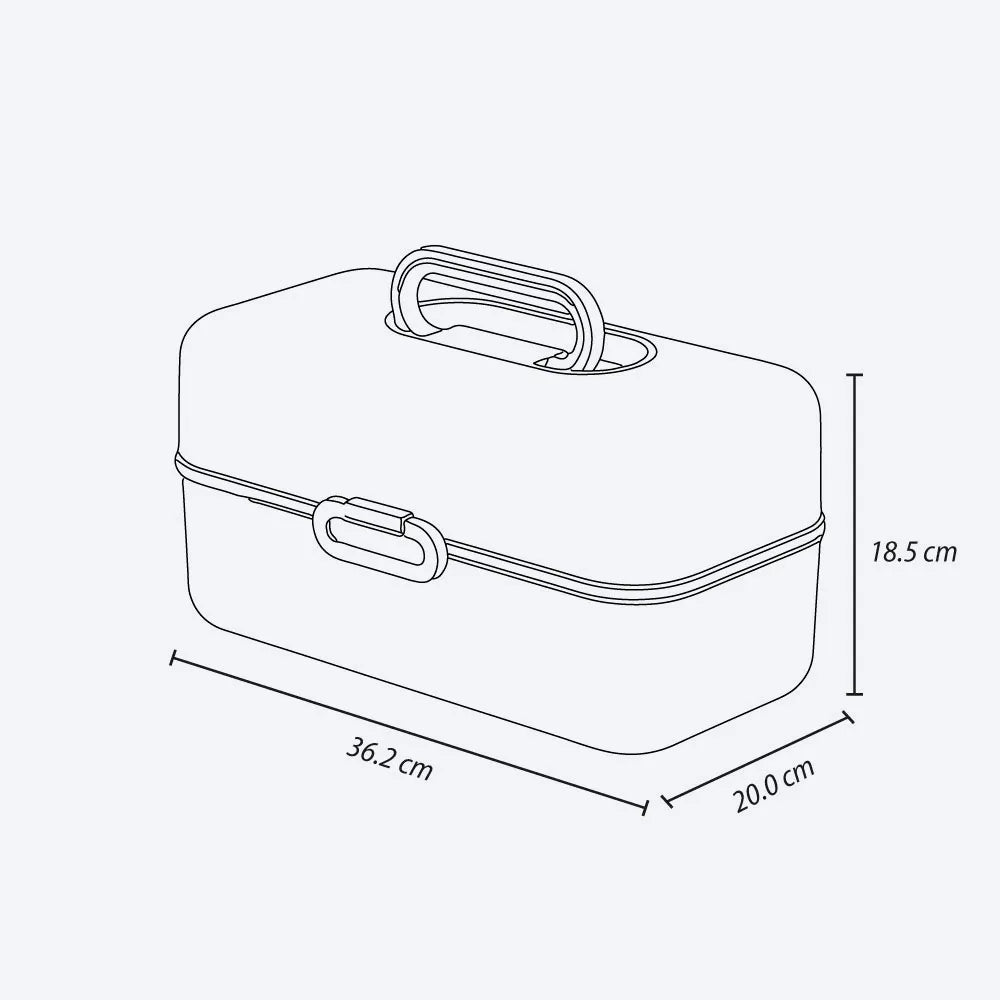 Caja Vanity Star rosada de Rimax