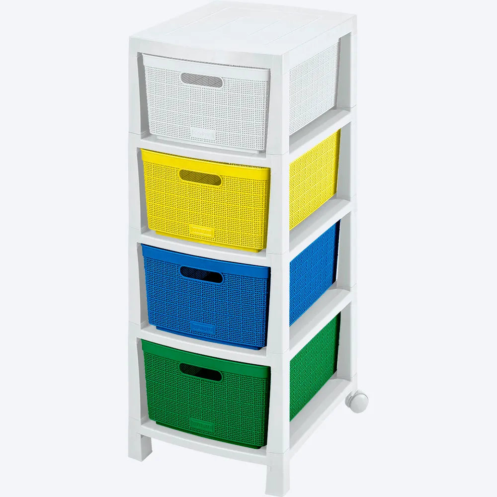 Cajonero Infantil Fique 4 gavetas de Rimax
