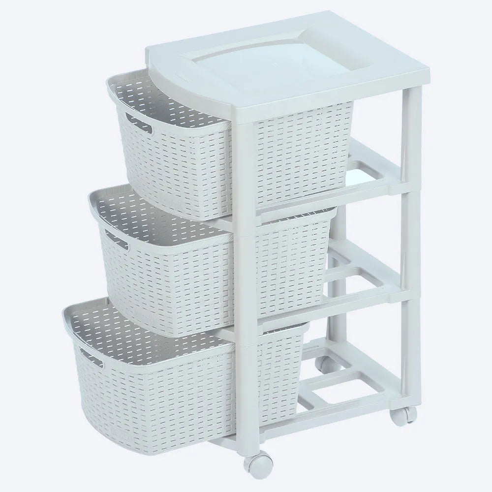 Cajonero Rattan 3 gavetas de Rimax