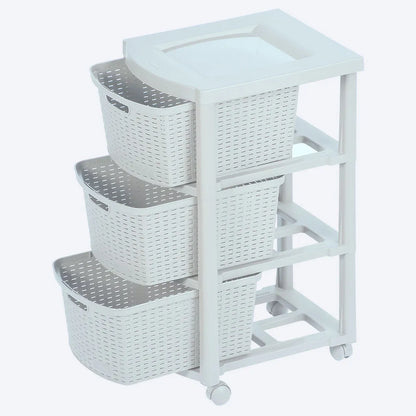 Cajonero Rattan 3 gavetas de Rimax