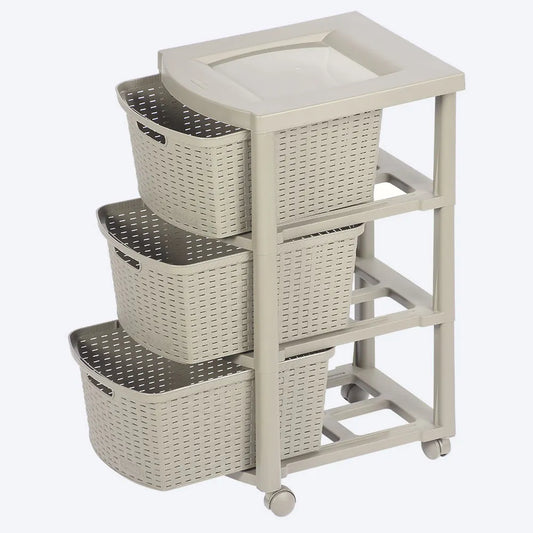 Cajonero Rattan 3 gavetas de Rimax