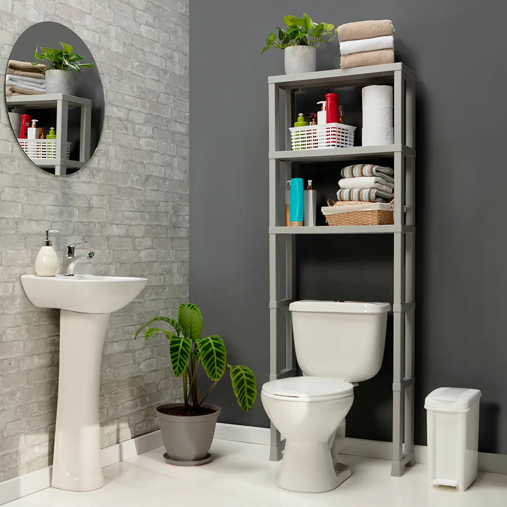 Estante organizador para baño 3 niveles Rimax - Pa´la house