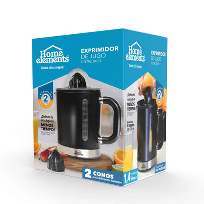 Exprimidor de jugo de 1.4 litros de Home Elements - Pa´la house