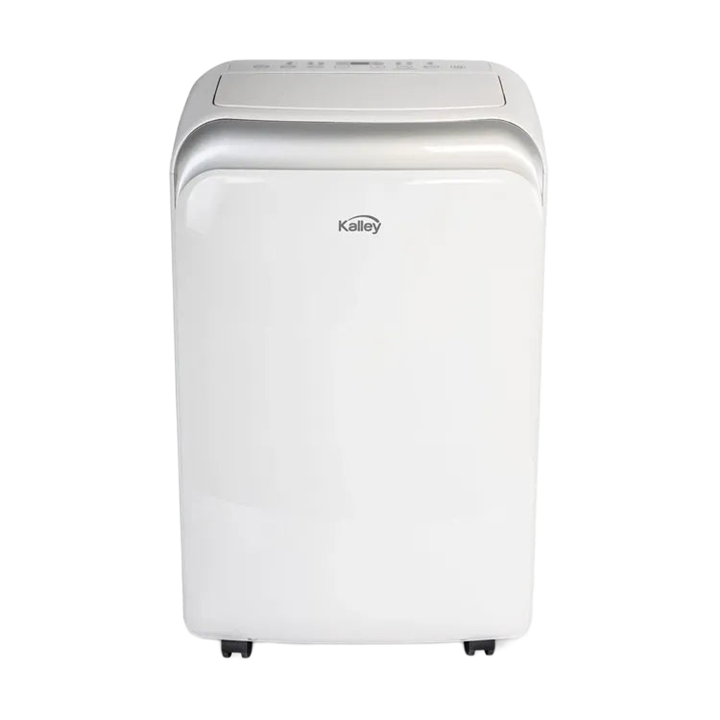 Aire acondicionado portátil Kalley de 12000 BTU.