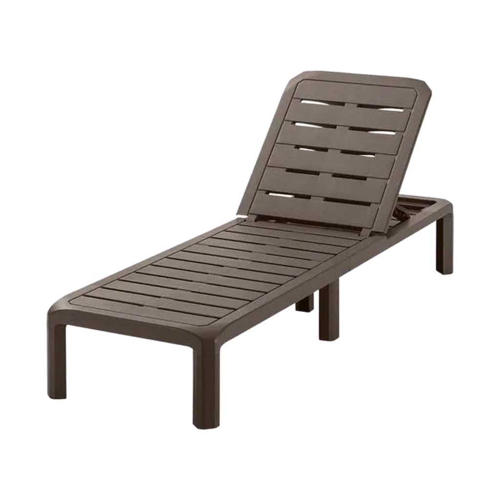 Cama asoleadora Barú Mocca de Rimax.