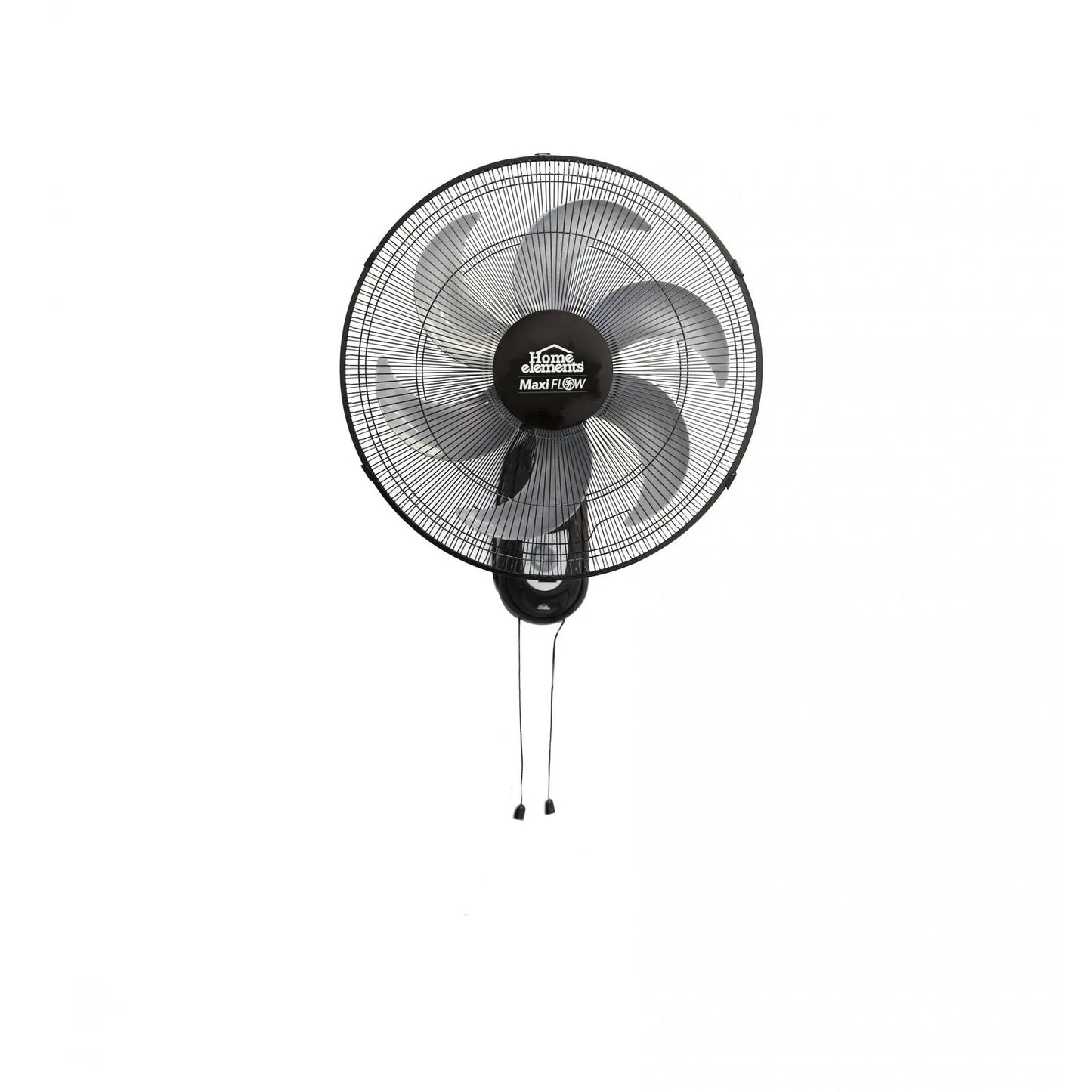 Ventilador de pared 16p Maxi Flow negro de Home Elements