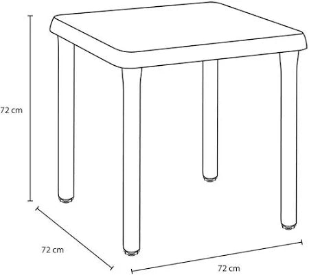 Mesa Caribe Rimax Wengue – Resistente, Práctica y Elegante - Pa´la house