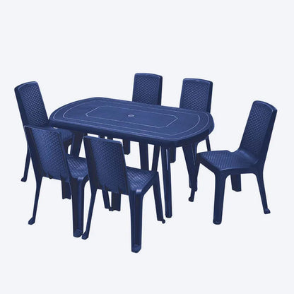 Mesa lotus de tamaño familiar ideal para 6 puestos rimax