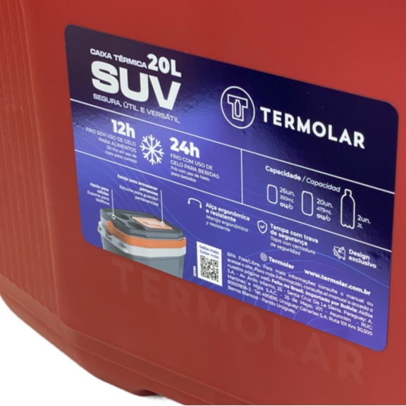 Nevera Termolar 20 Litros – Portátil y Resistente - Pa´la house