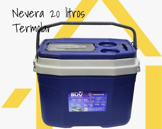 Nevera Termolar de 20 litros.