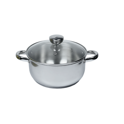 Olla Vaporera Premium Dkasa 2.9 Litros en Acero Inoxidable con Tapa de Vidrio - Pa´la house