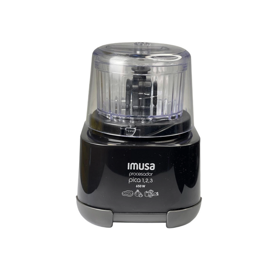 Procesador Pica 1, 2, 3 negro 650w de Imusa