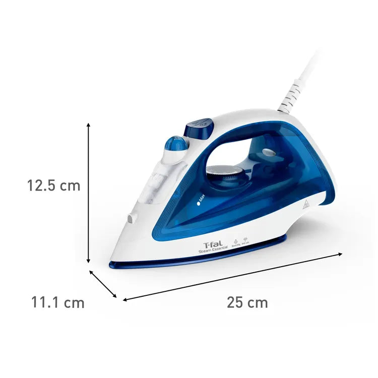 Plancha T-FAL Steam Essential con suela antiadherente y vapor continuo