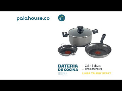 Batería Talent Start de 4 piezas de Imusa.