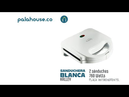 Sanduchera blanca de Kalley (K-SM101)
