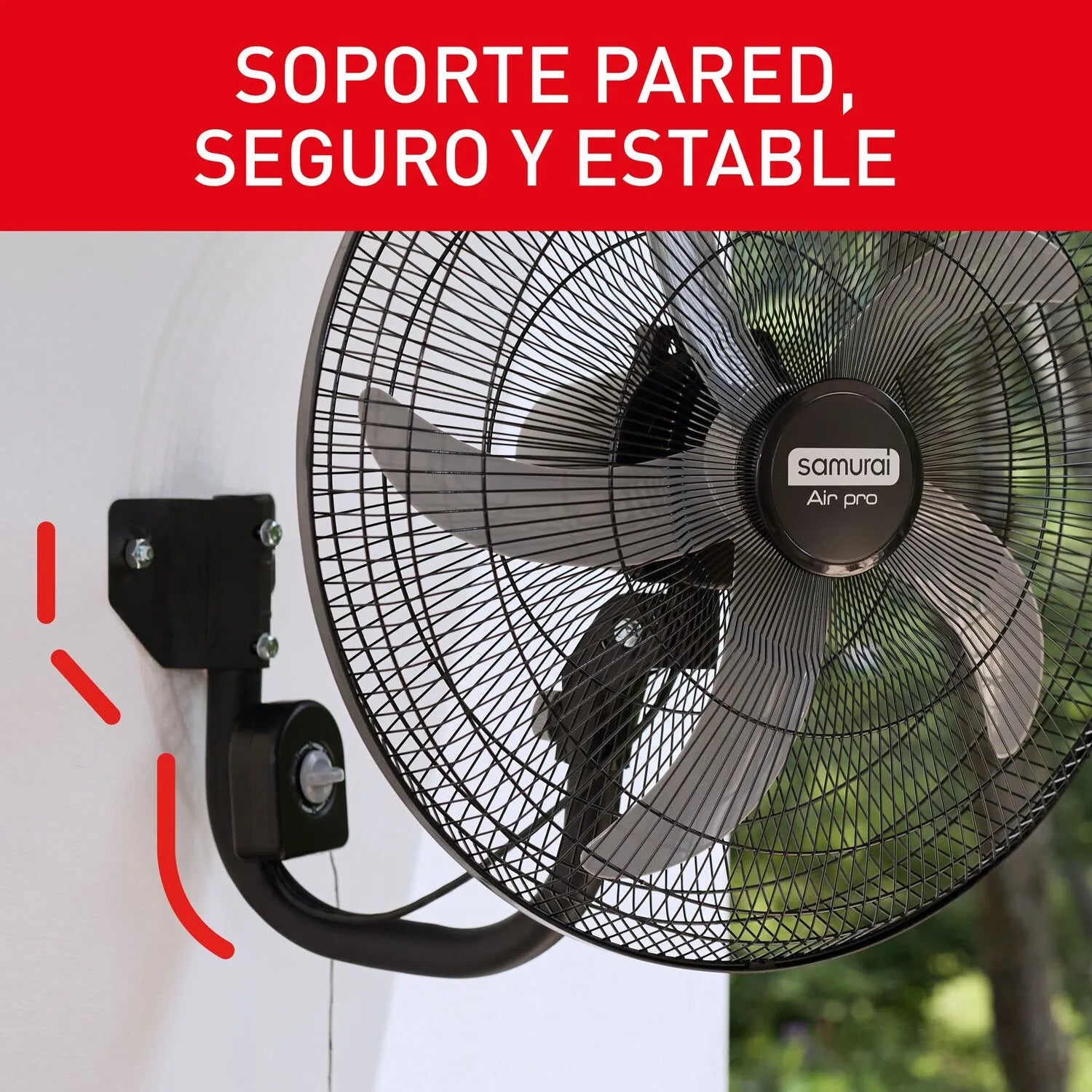 Ventilador de pared Air Pro 22 pulgadas Samurai