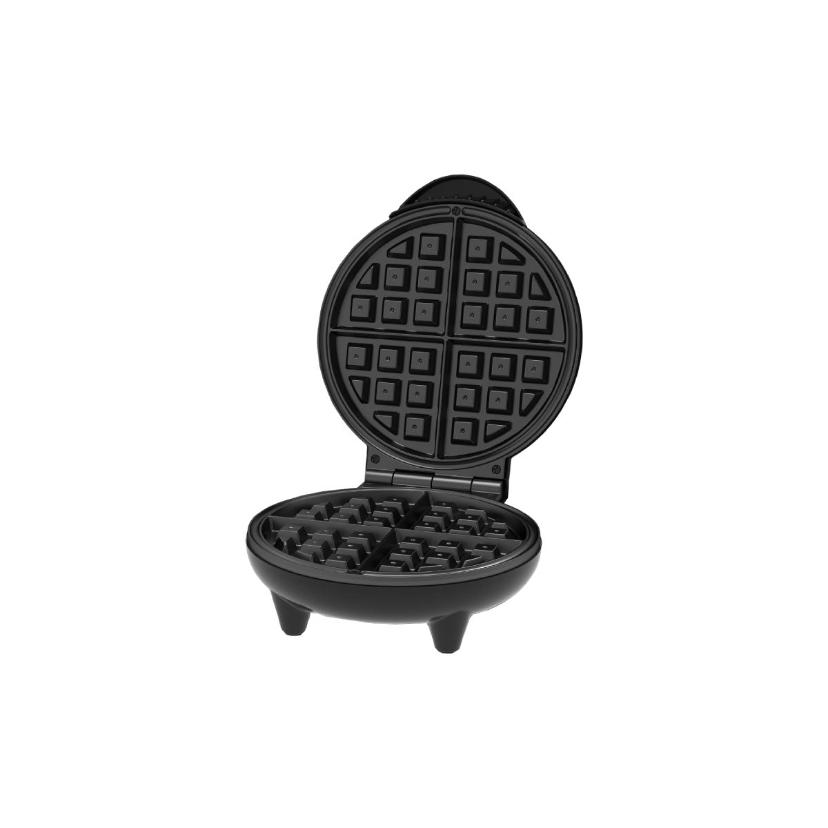 Waflera Premium Placa Redonda Antiadherente 4 divisiones Dkasa